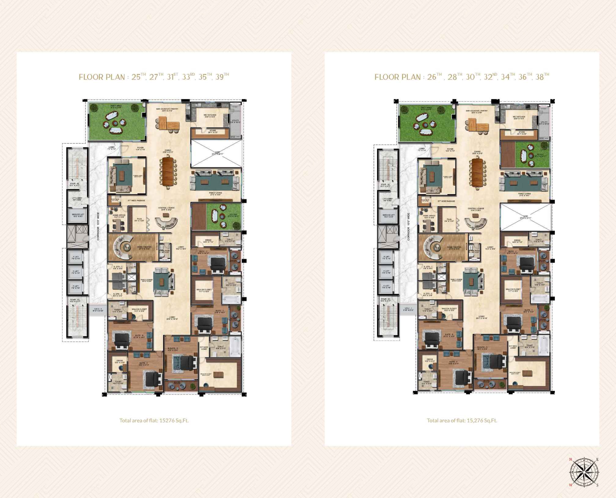 Raichandani Eka One Floor Plans