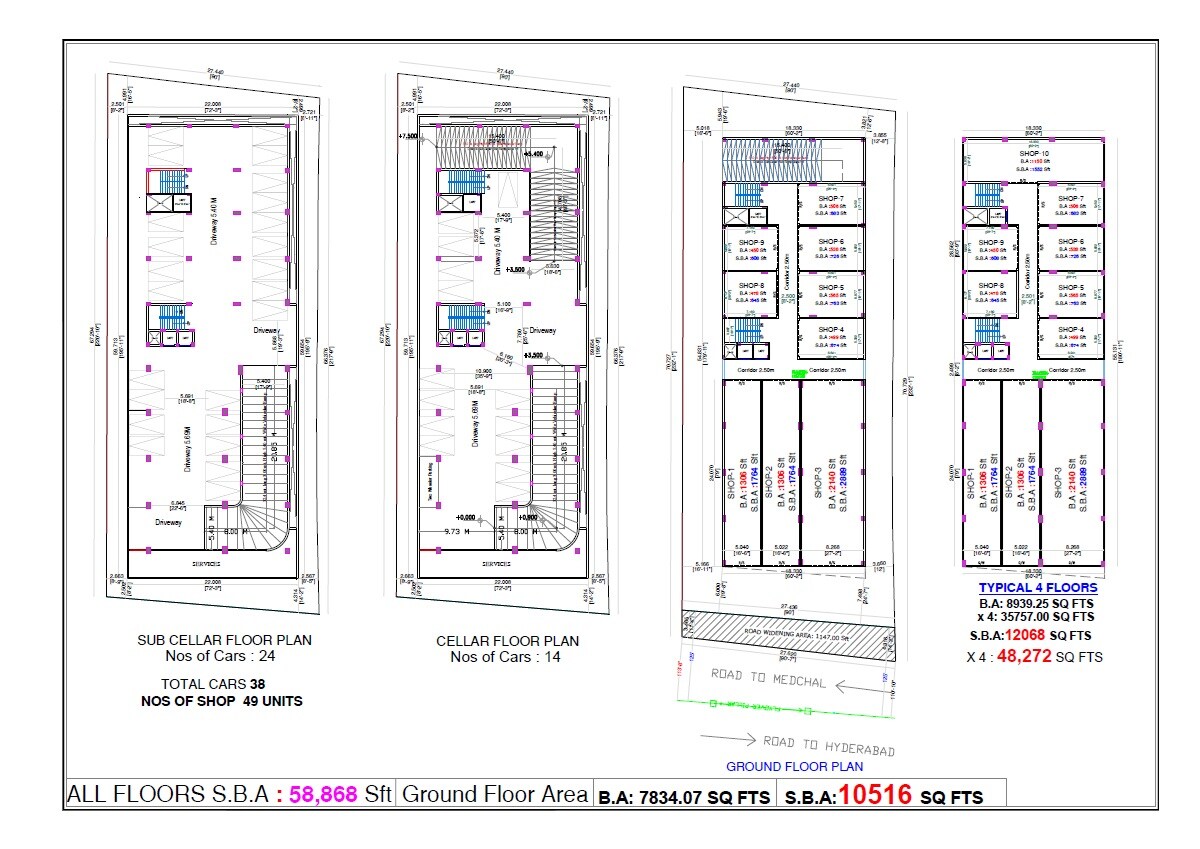 Raichandani Gurukrupa Floor Plans