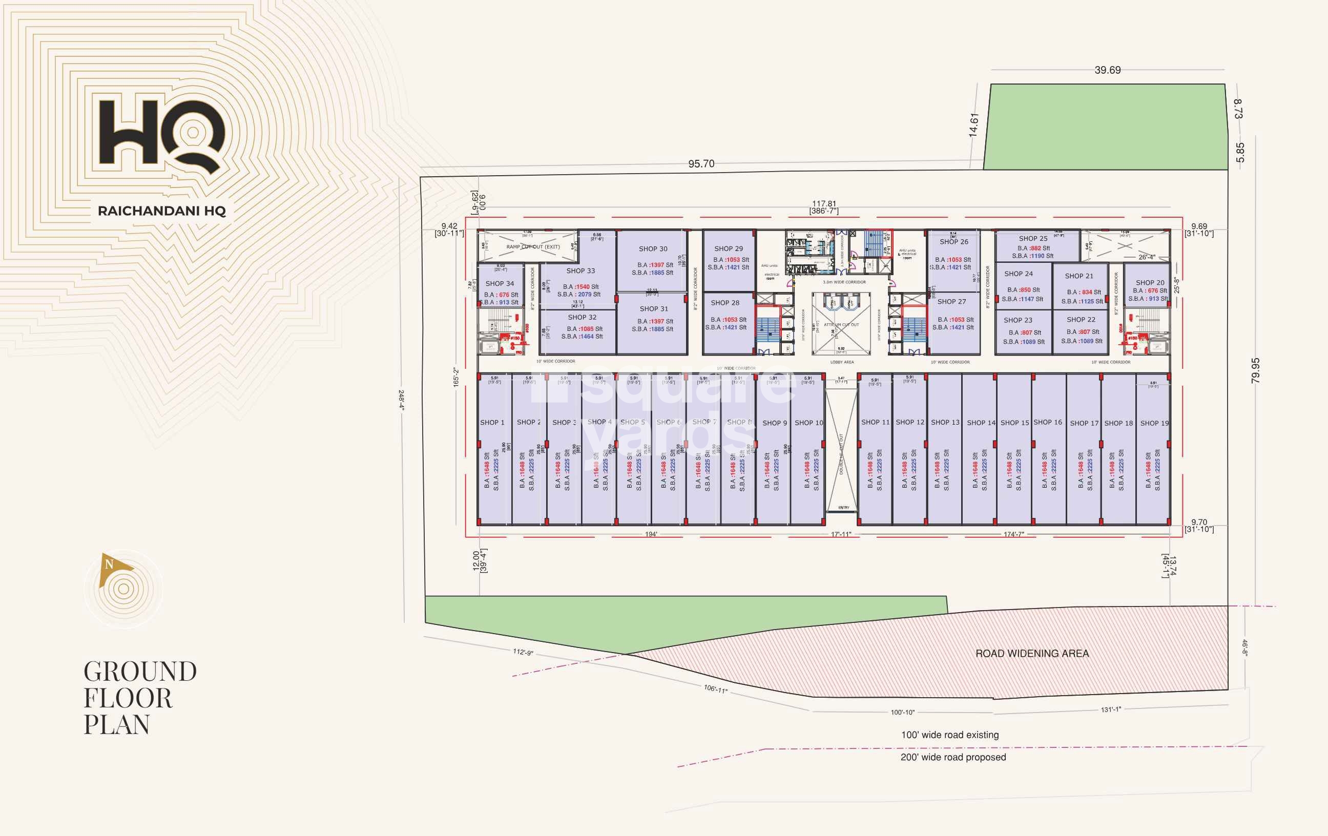 Raichandani HQ Floor Plans