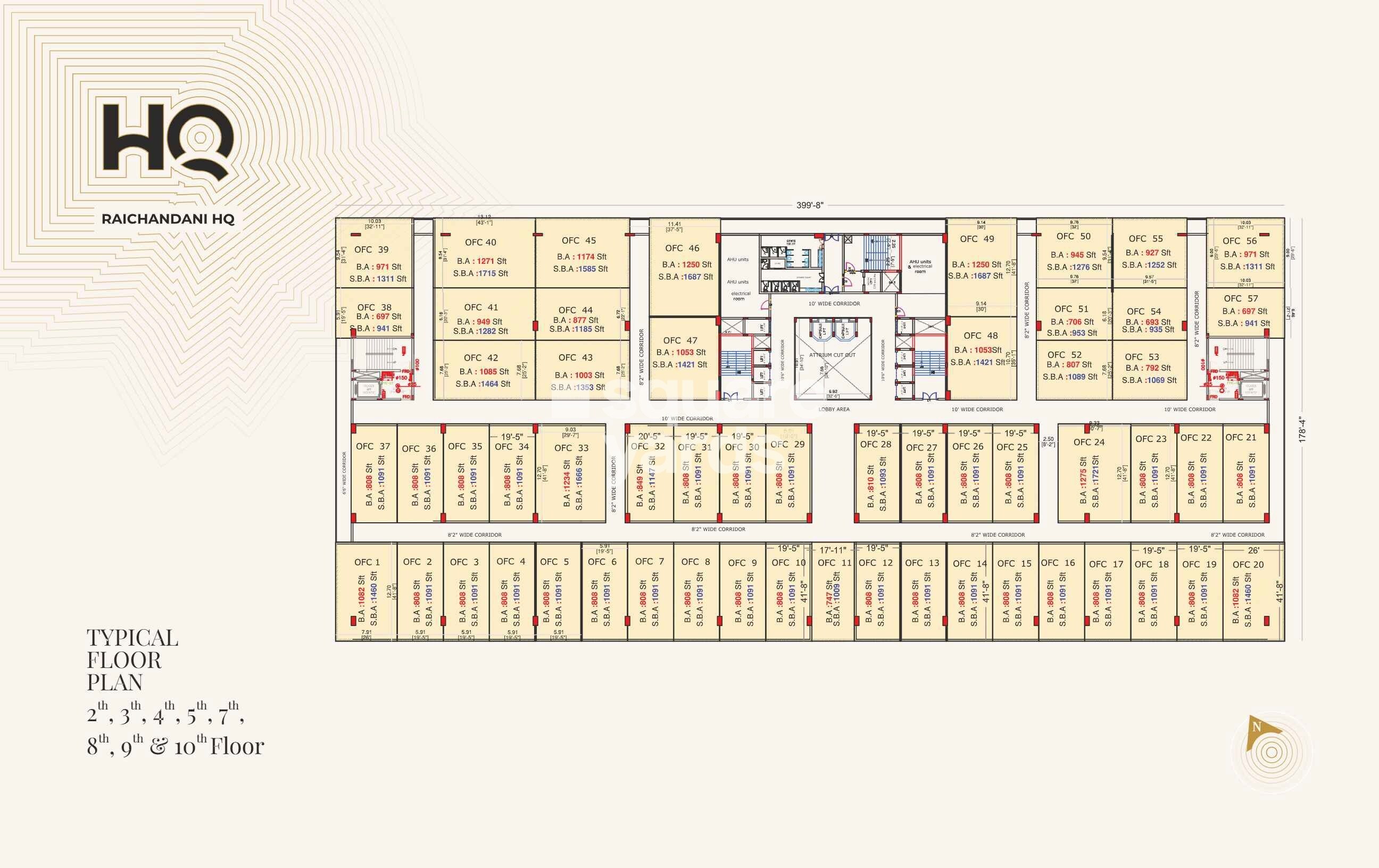 Raichandani HQ Floor Plans 2
