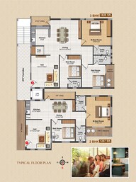 Rainbow Krishna Kuteer Floor Plans