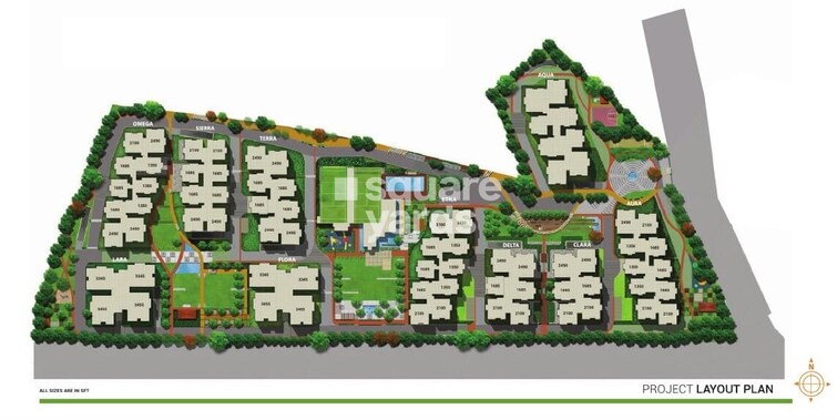 Rajapushpa Atria Master Plan Image