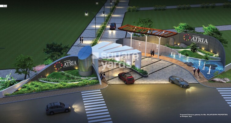 Rajapushpa Atria Entrance View