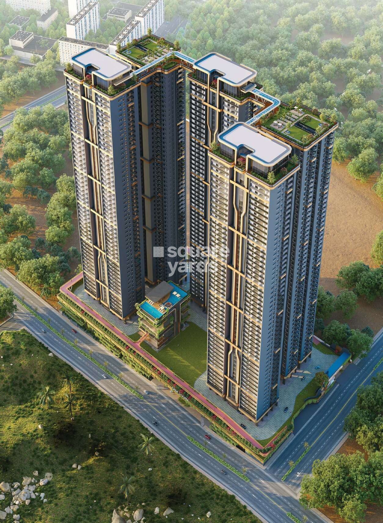 Rajapushpa Casa Luxura Tower View 2