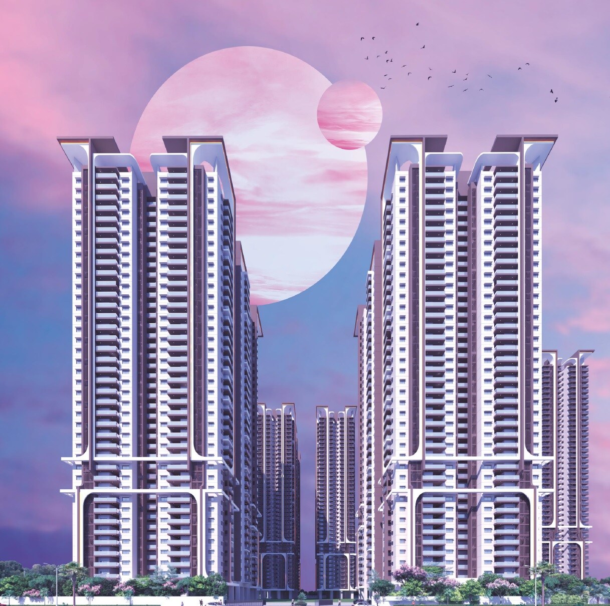 Rajapushpa Pristinia Apartment Exteriors 2