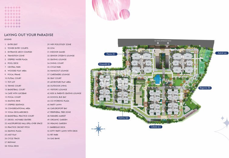 Rajapushpa Pristinia Master Plan Image