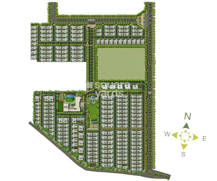 Rajapushpa Serene Dale Master Plan Image 1