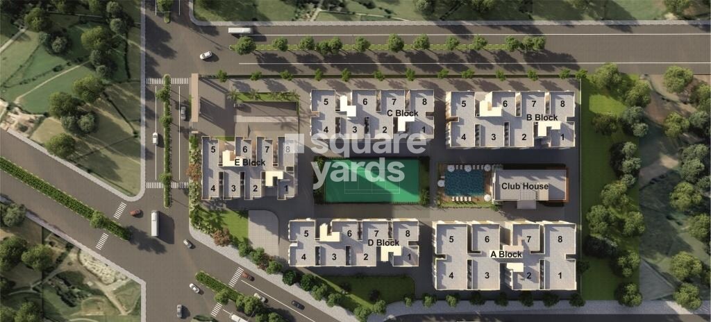 Ramky Greenview Apartments Master Plan 1