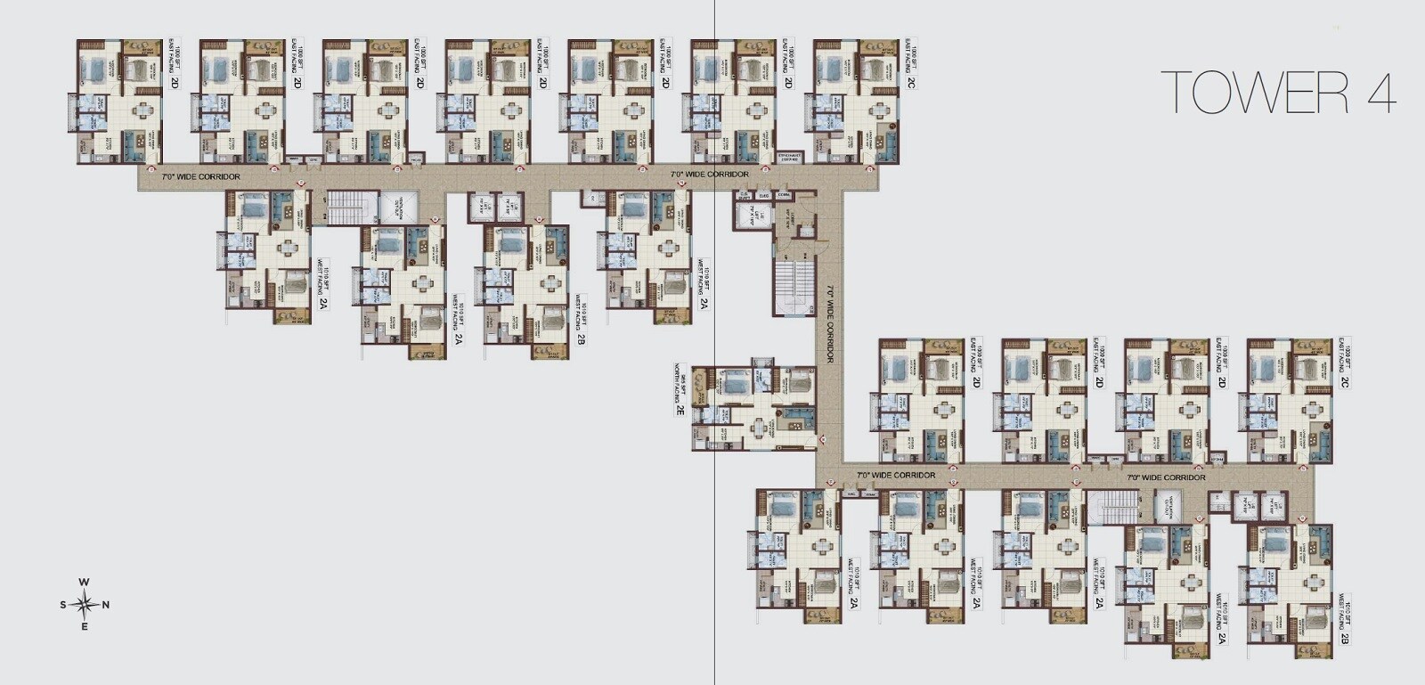 Ramky Nextown Floor Plans 1