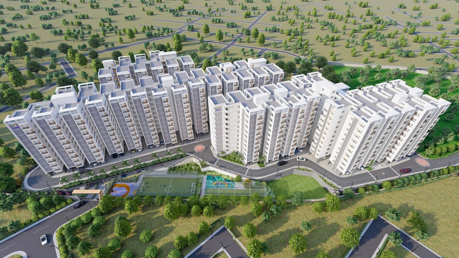 Ramky Nextown Tower View