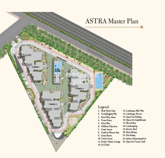 Ramky One Astra Master Plan 1
