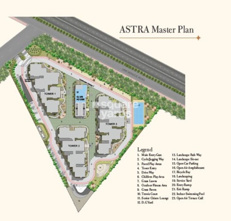 Ramky One Astra Master Plan Image