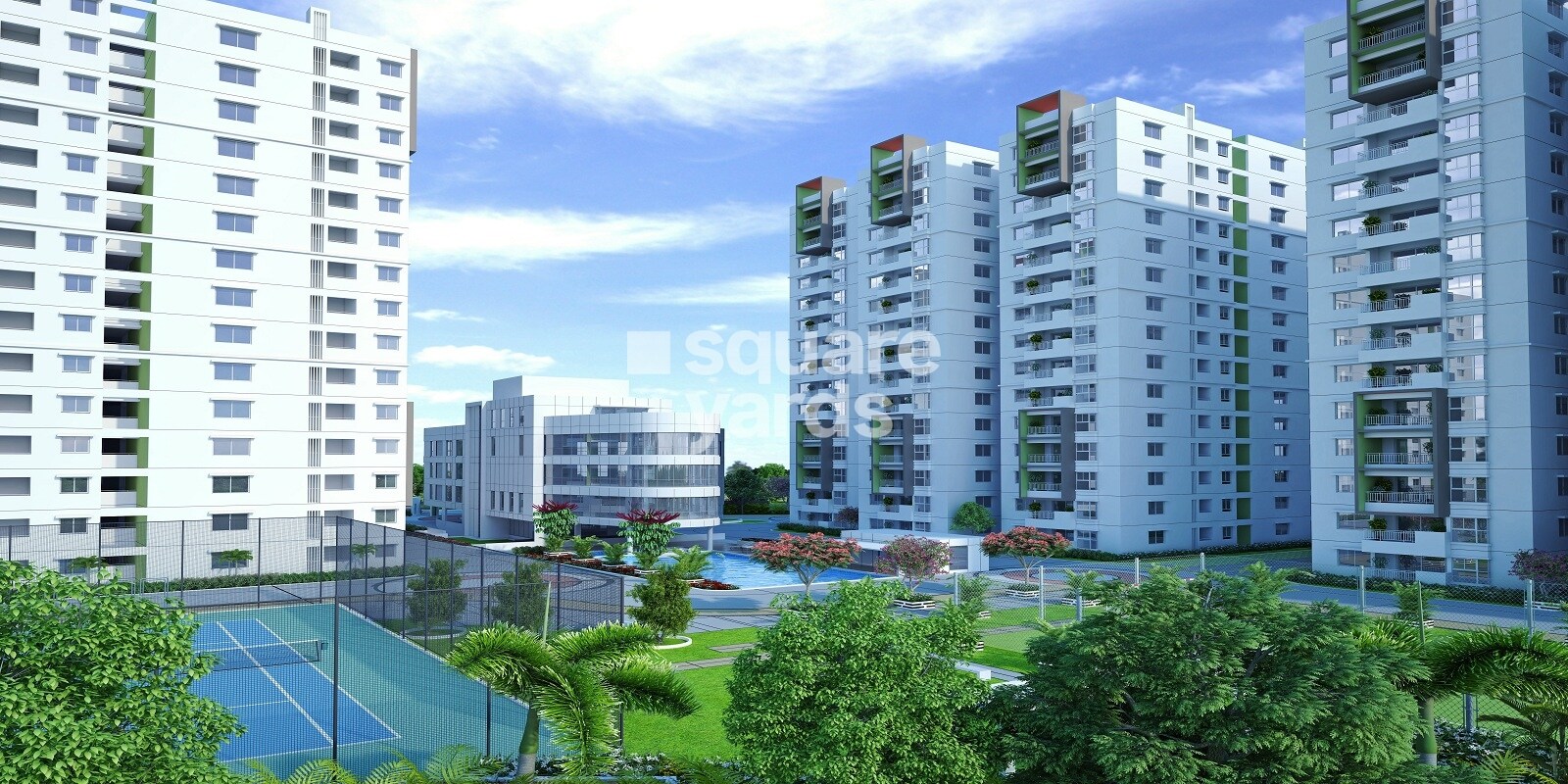 Ramky One Galaxia residential project in Nallagandla