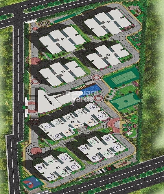 Ramky One Galaxia Master Plan Image
