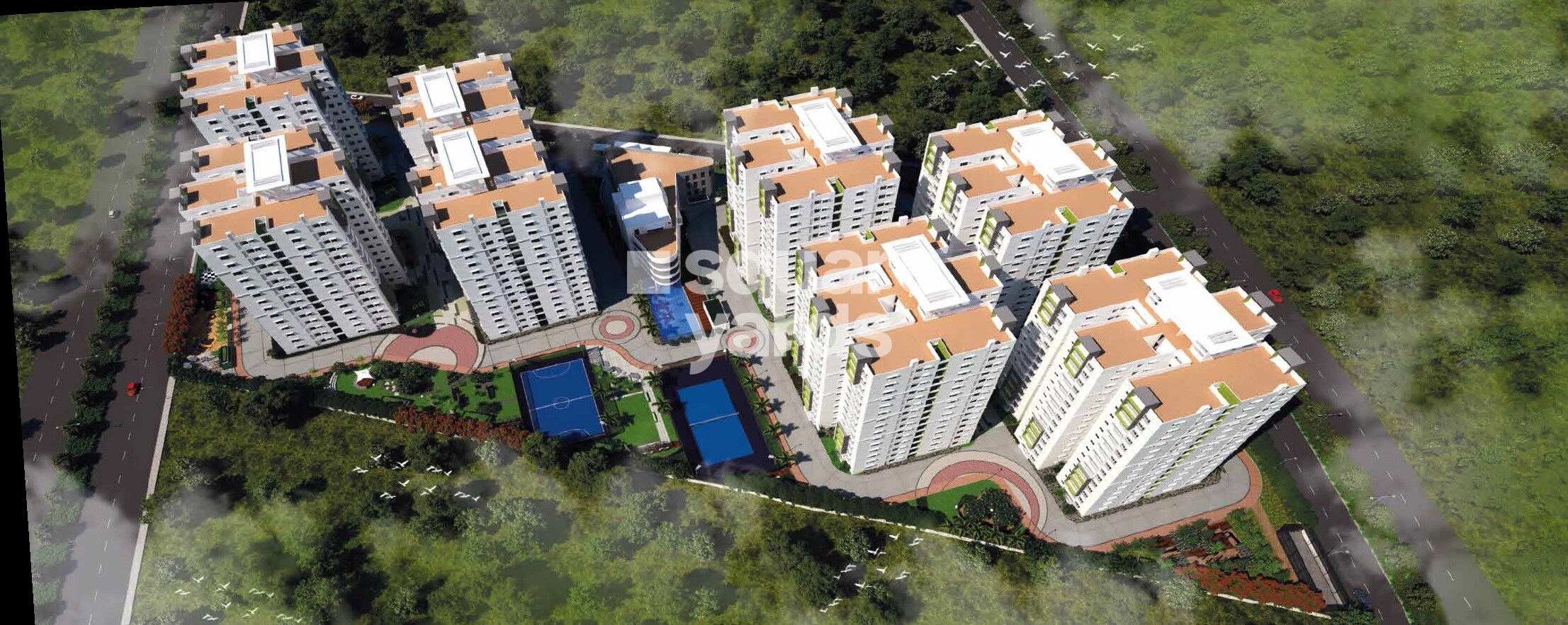 Ramky One Galaxia Tower View 1