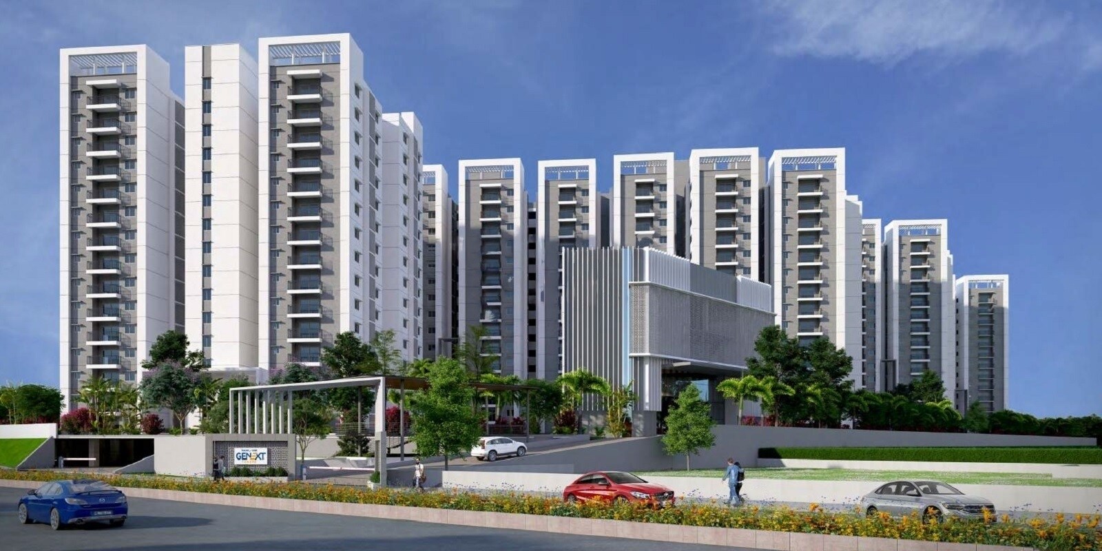 Ramky One Genext Towers residential project in Uppal