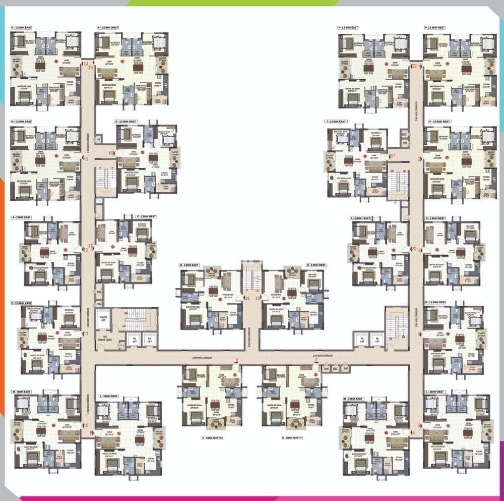 Ramky One Harmony Floor Plans 3