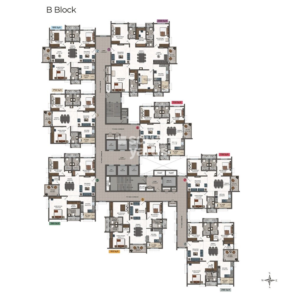Ramky One Odyssey Floor Plans 2