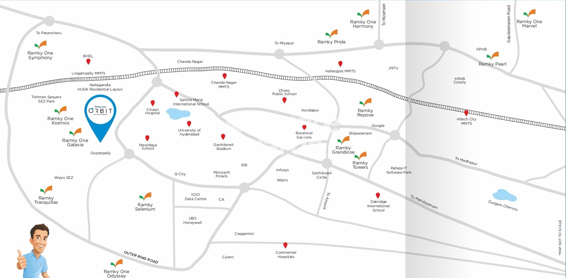 Ramky One Orbit Location Image