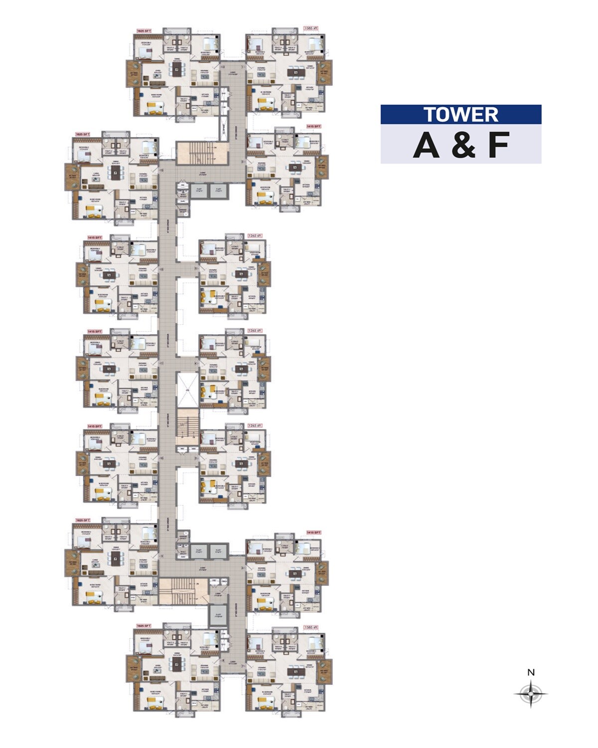 Ramky One Orion Floor Plans 1
