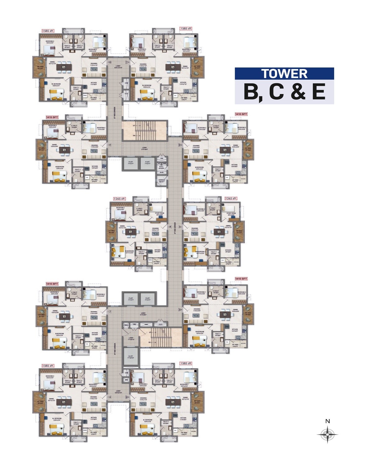 Ramky One Orion Floor Plans 2