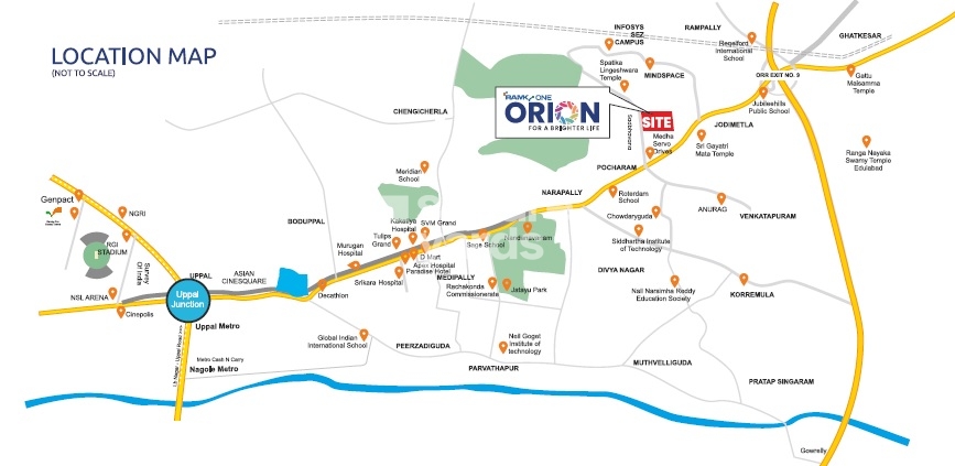 Ramky One Orion Location Image