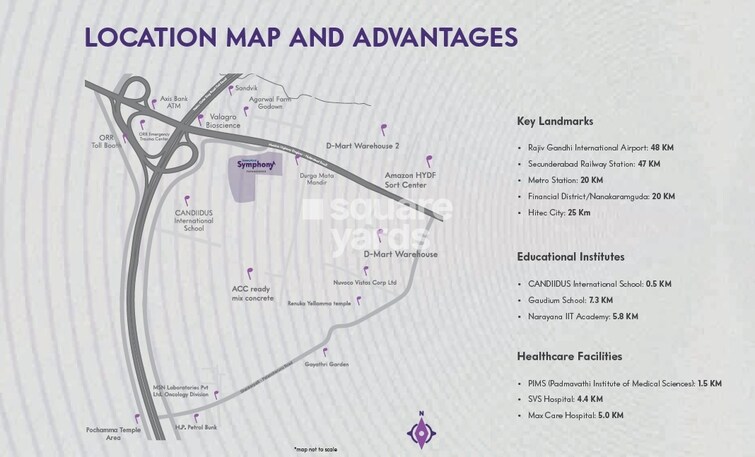 Ramky One Symphony Location Image