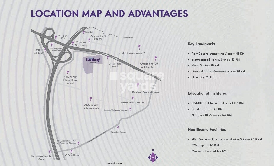 Ramky One Symphony Location Image