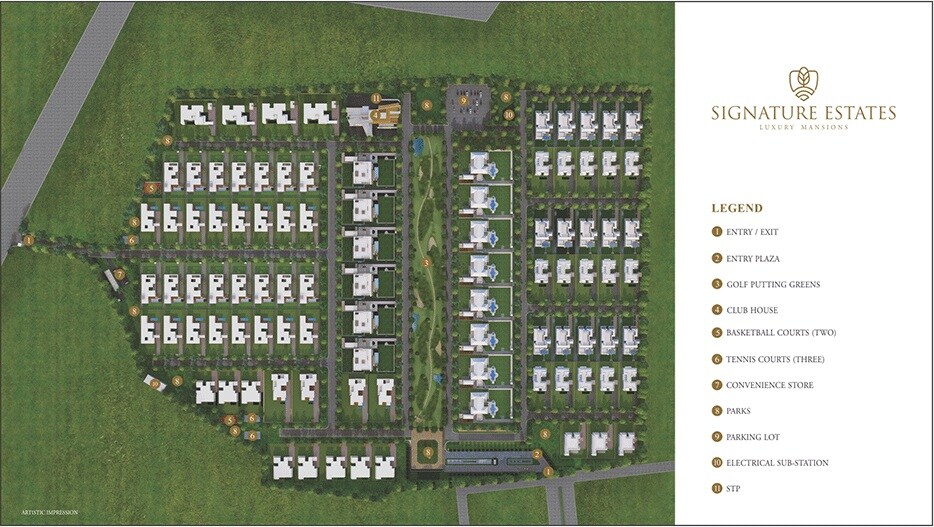 Ramky Signature Estates Master Plan 1