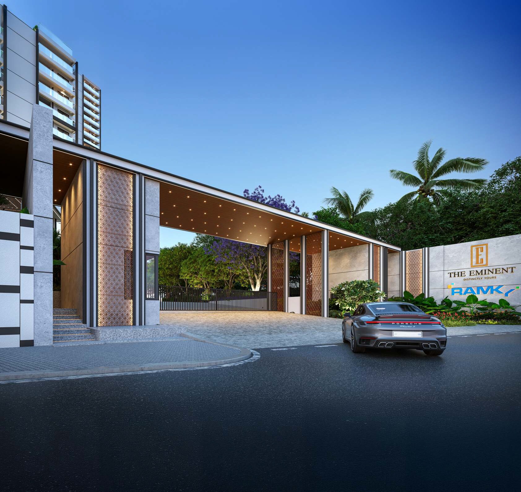 Ramky The Eminent Entrance View