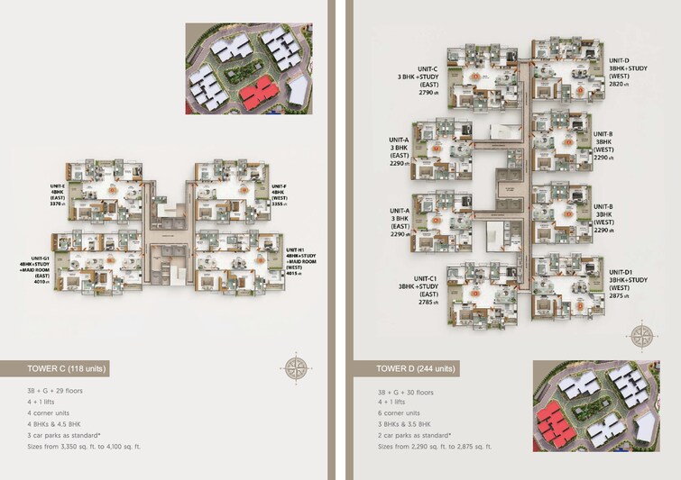 Ramky The Eminent Floor Plans 2