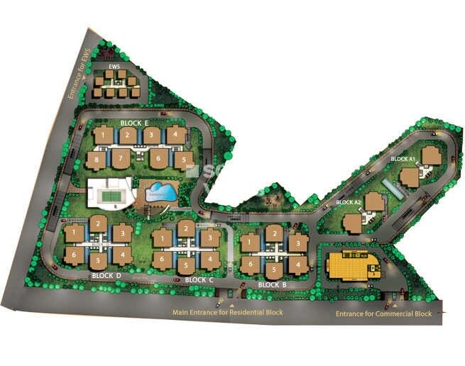 Ramky Towers Elite Master Plan 1