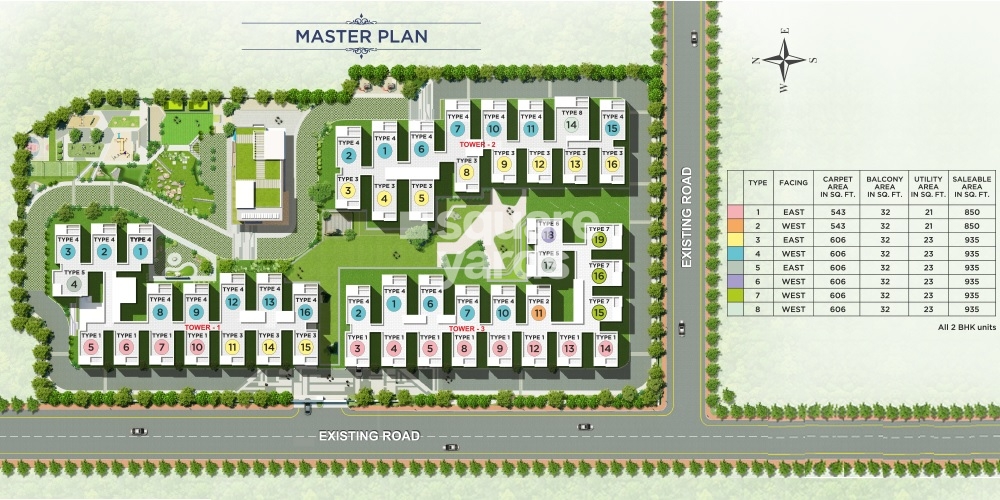 Ramky Truspace Aspire Master Plan Image