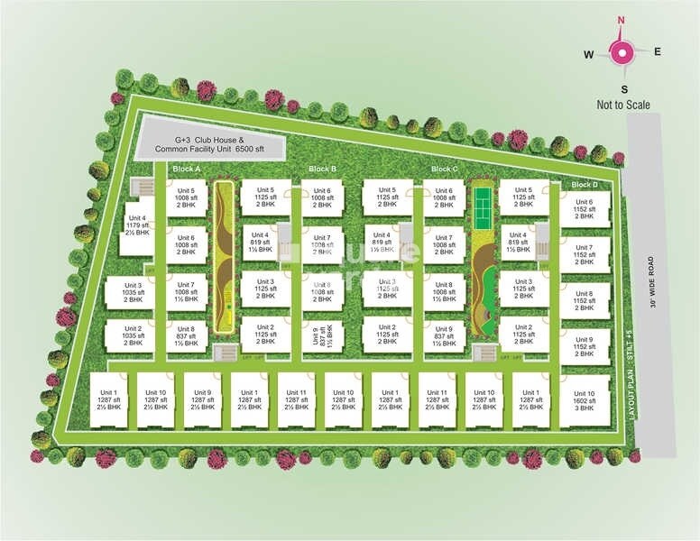 Rashmi Residency Bachupally Master Plan 1
