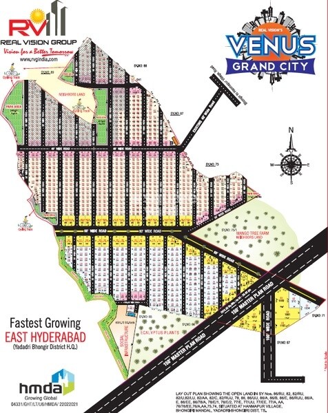Real Visions Venus Grand City Master Plan Image