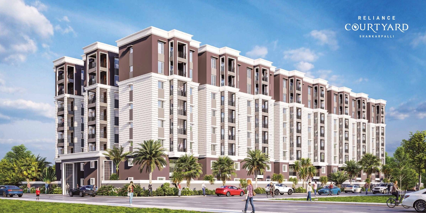 Reliance Courtyard Apartment Exteriors