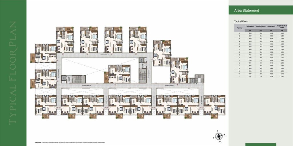 Reliance Courtyard Floor Plans