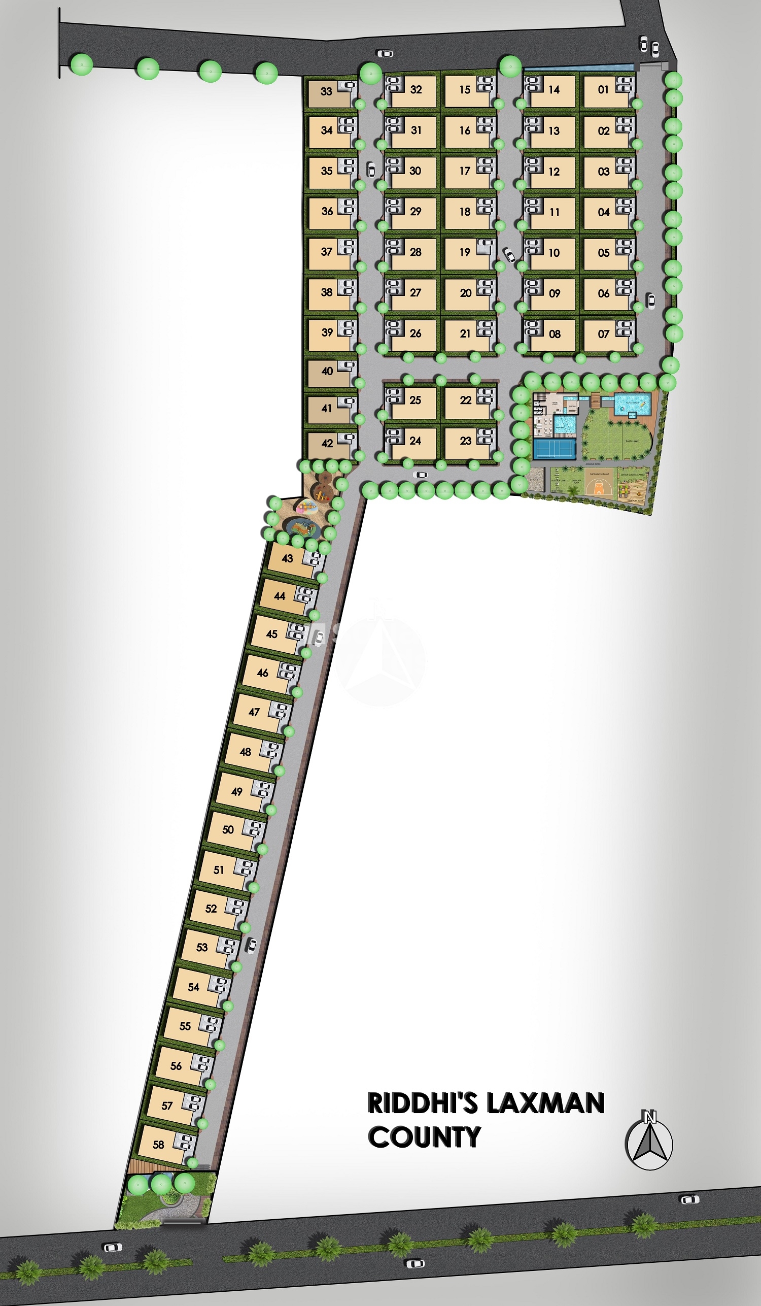 Riddhi Laxman County Master Plan Image