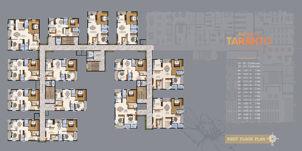 Riddhi Taranto Floor Plans