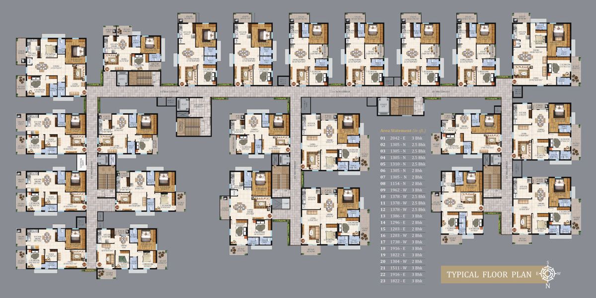 Riddhi Taranto Floor Plans