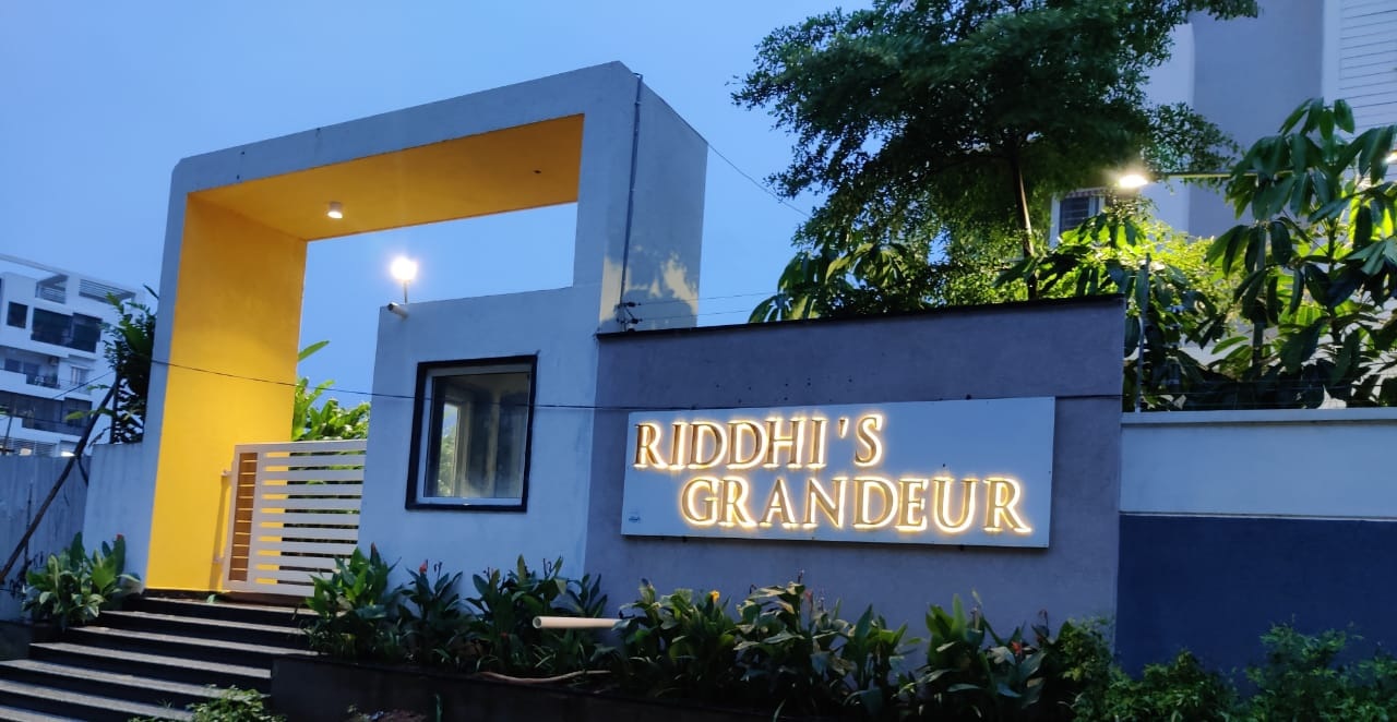 Riddhis Grandeur Entrance View