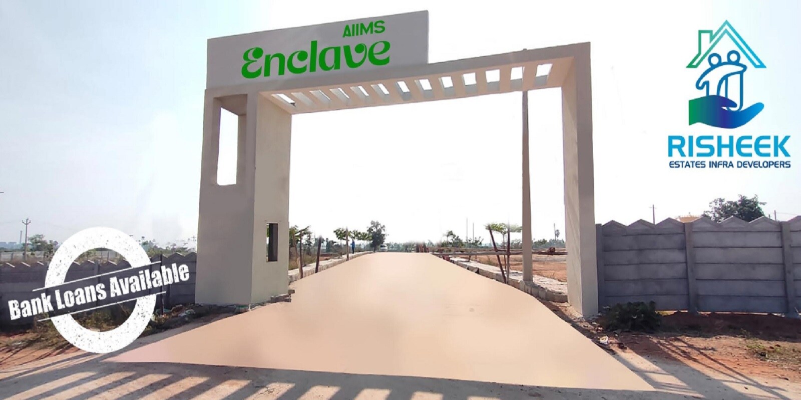 Risheek AIIMS Enclave residential project in Bibinagar