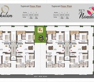 RK Gokulam Nandanam Floor Plans