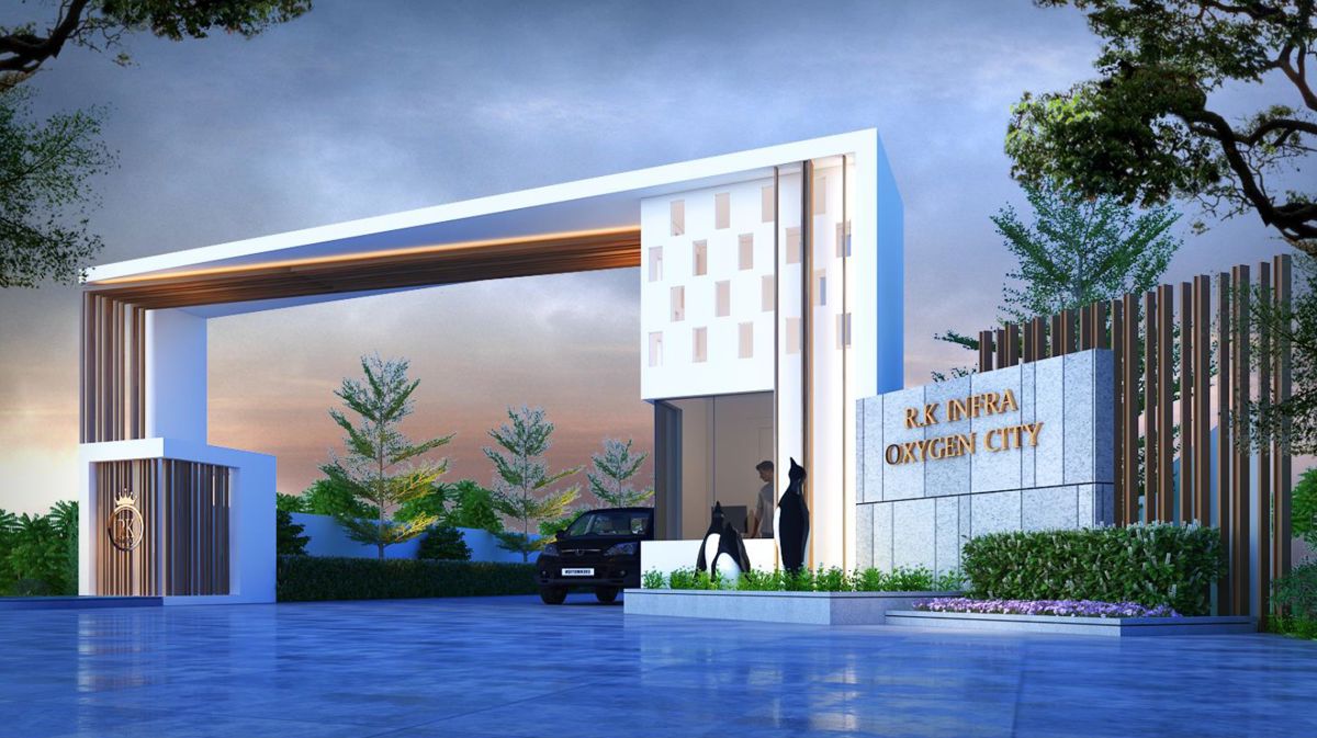 RK Oxygen City Entrance View