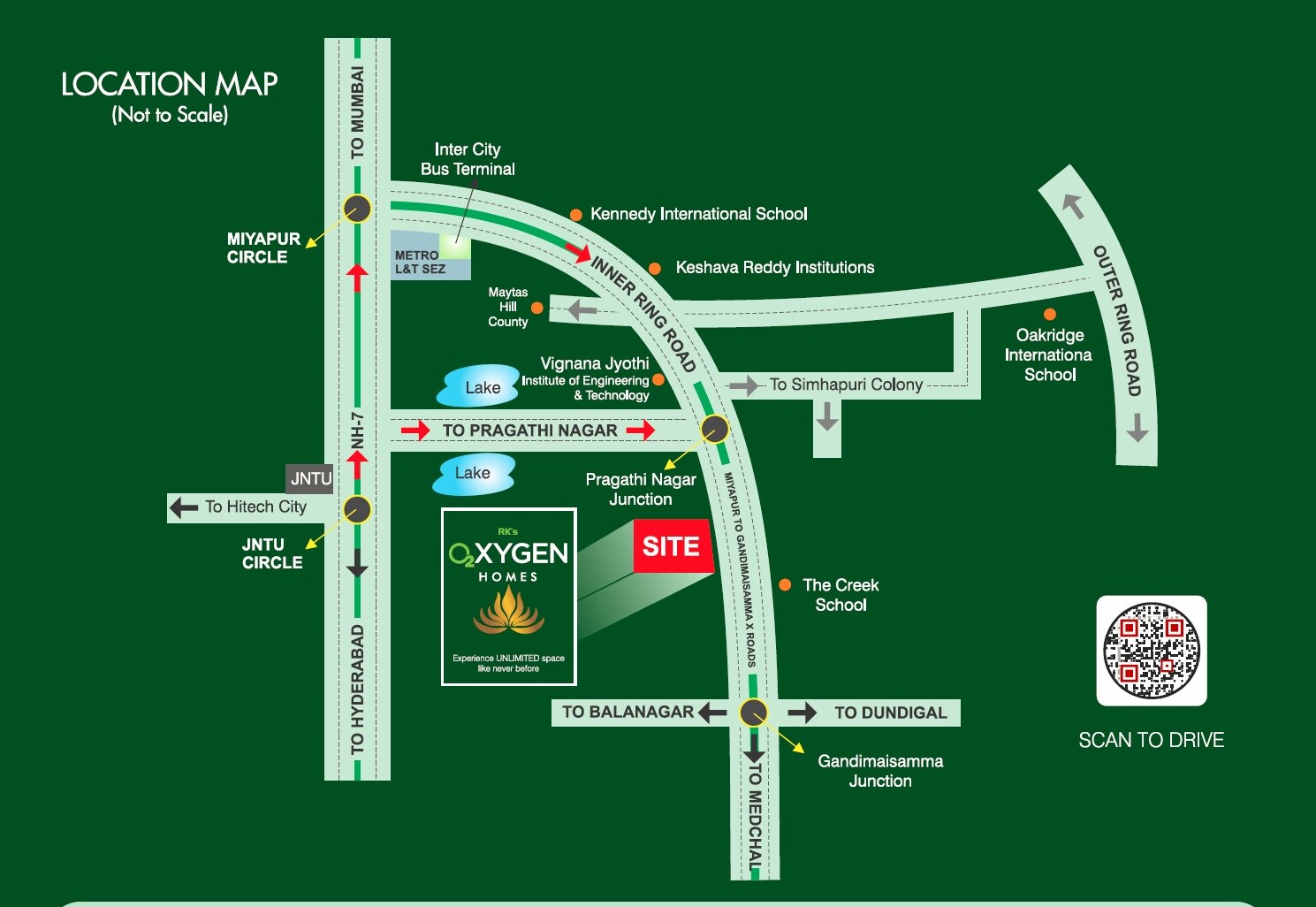 RKs Oxygen Homes Location Image