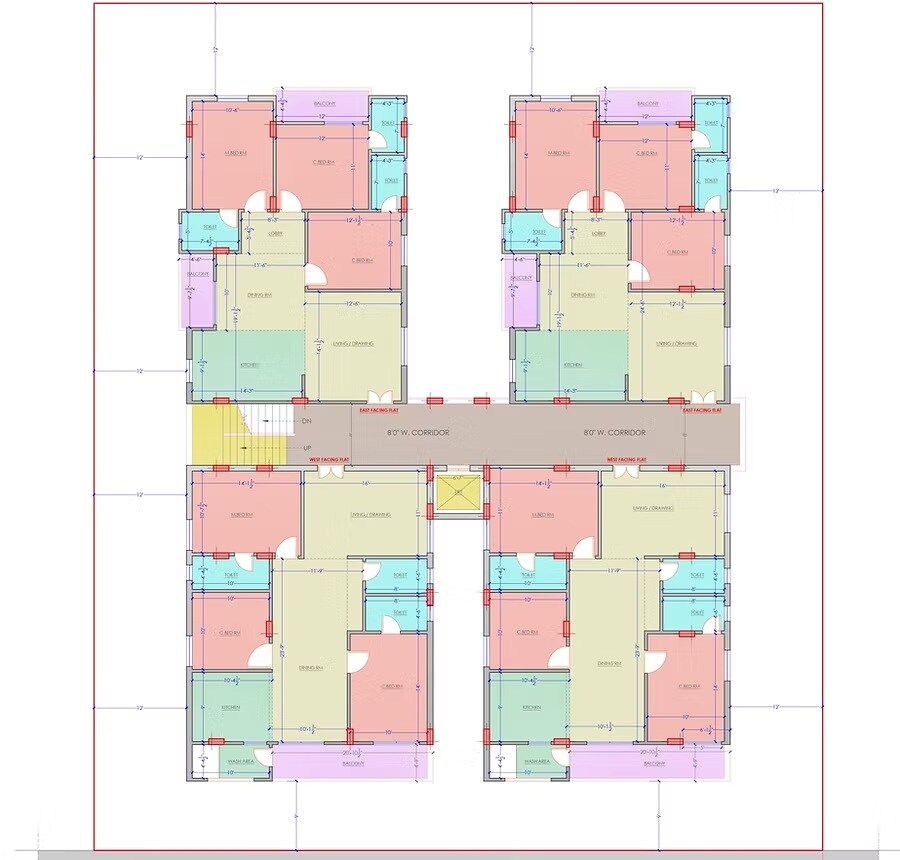 RN Krishi Floor Plans