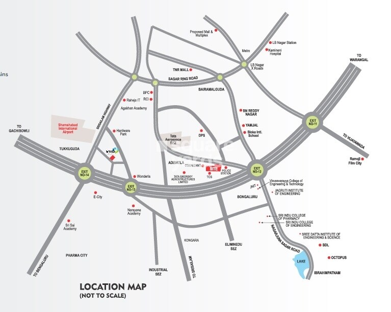 Rochishmati Noveo Homes Location Image