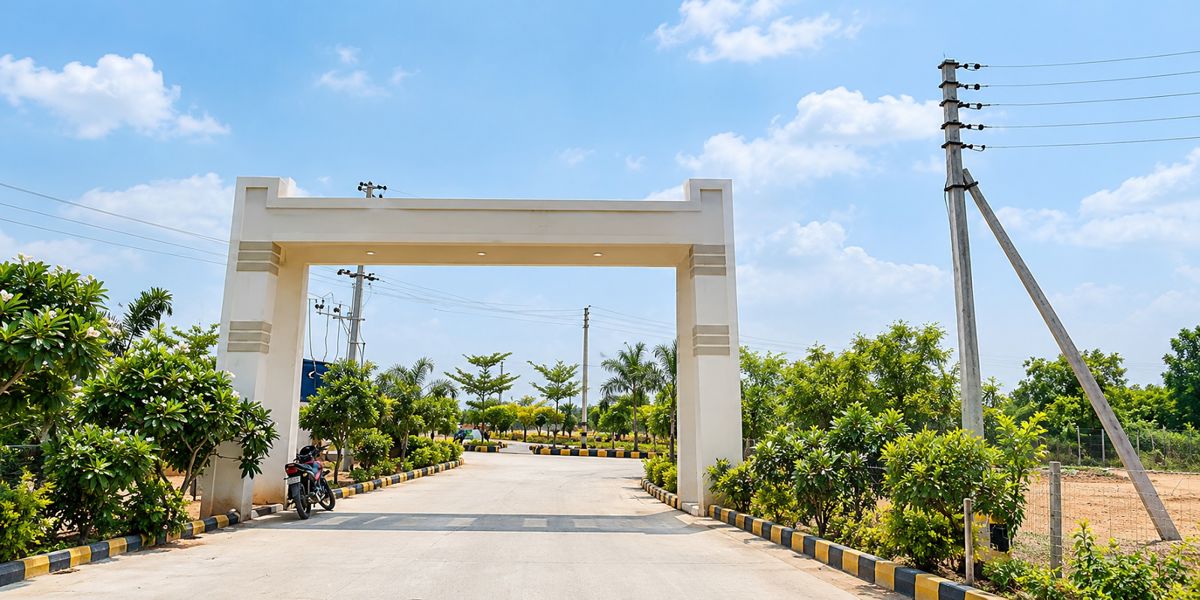 Royal Rise County residential project in Keesara