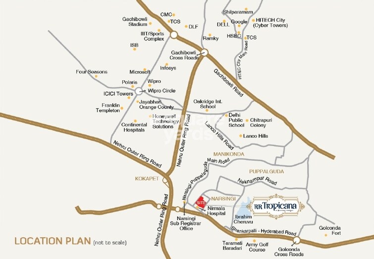 RR Tropicana Location Image