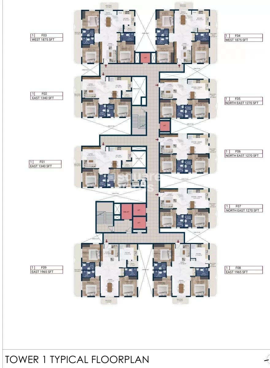 Rubrick Tulip Floor Plans